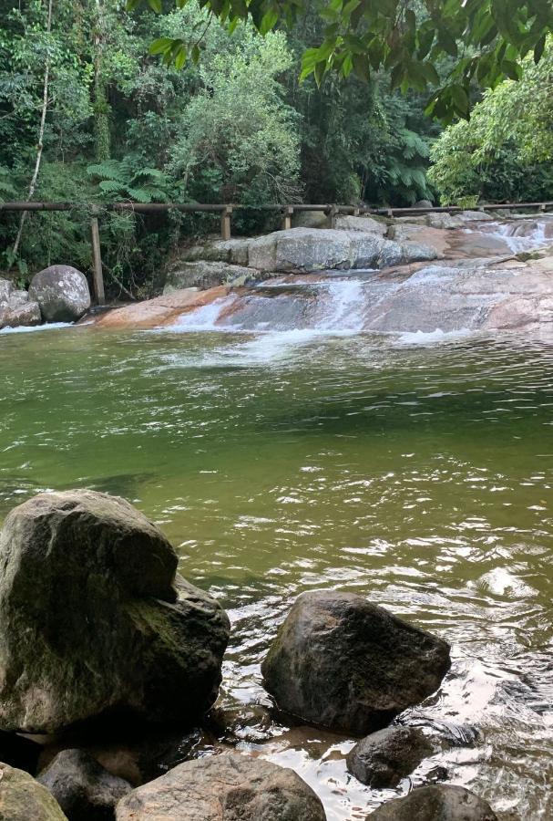 Cachoeira E Praia Em Ubatuba Dış mekan fotoğraf